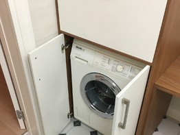 Комплект мебели в ванную со шкафом под стиральную машинку